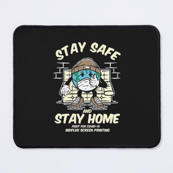 Item preview, stay safe and stay home designed and sold by villainmaz.