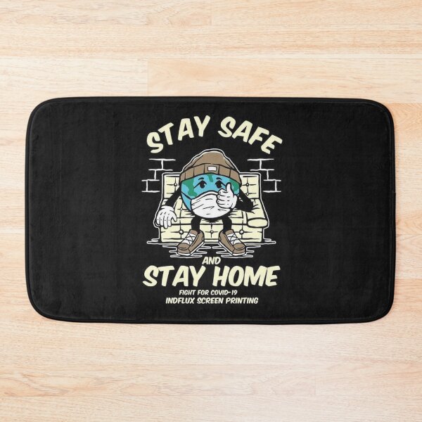 Item preview, stay safe and stay home designed and sold by villainmaz.