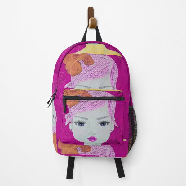 Item preview, "Boo to you too" beautiful female face drawing by CoolCleverCute (pink) designed and sold by CoolCleverCute.
