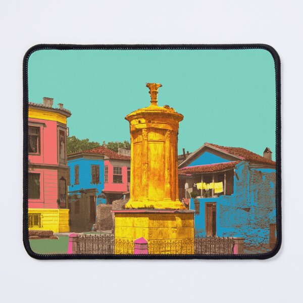 Item preview, Athens Monument of Lysikrates, archaeological landmark Greece designed and sold by Mauswohn.