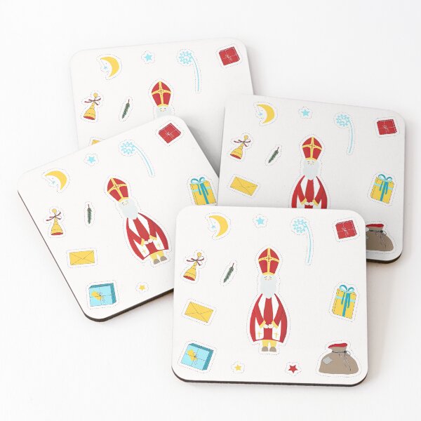 Item preview, Saint Nicholas Stickers Pack Santa Design, Saint Nicholas, Santa Claus, Christmas designed and sold by graphic-genie.