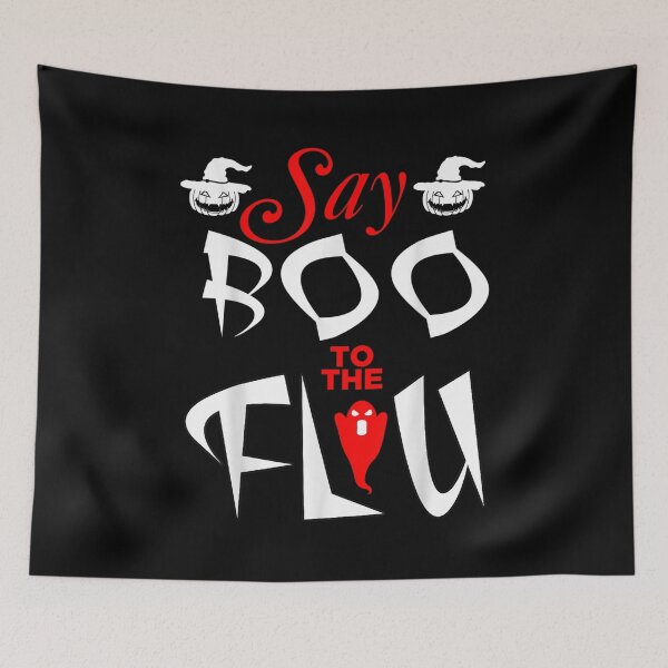 Item preview,  Say Boo Flu Halloween designed and sold by idabry.