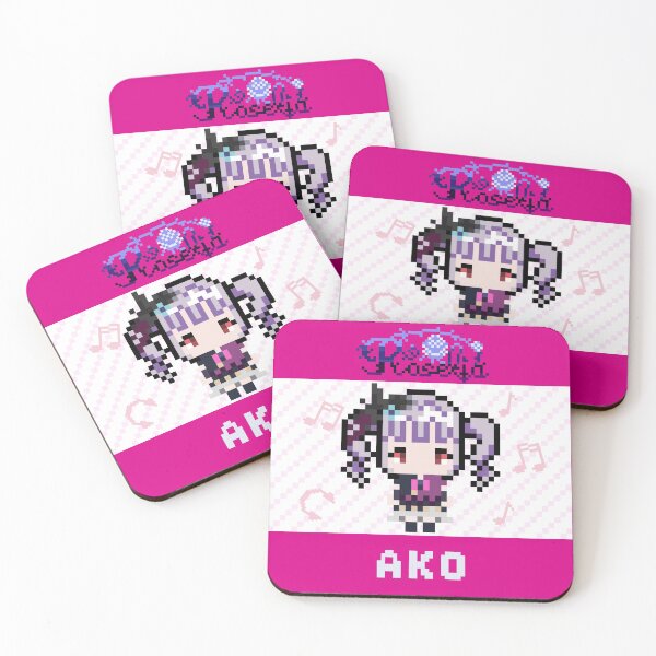 Item preview, Bang Dream !  Roselia Ako Udagawa pixel art 2 designed and sold by travelgorgor.