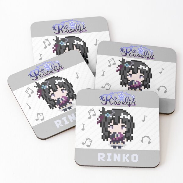 Item preview, Bang Dream !   Roselia Rinko Shirokane pixel art 2 designed and sold by travelgorgor.