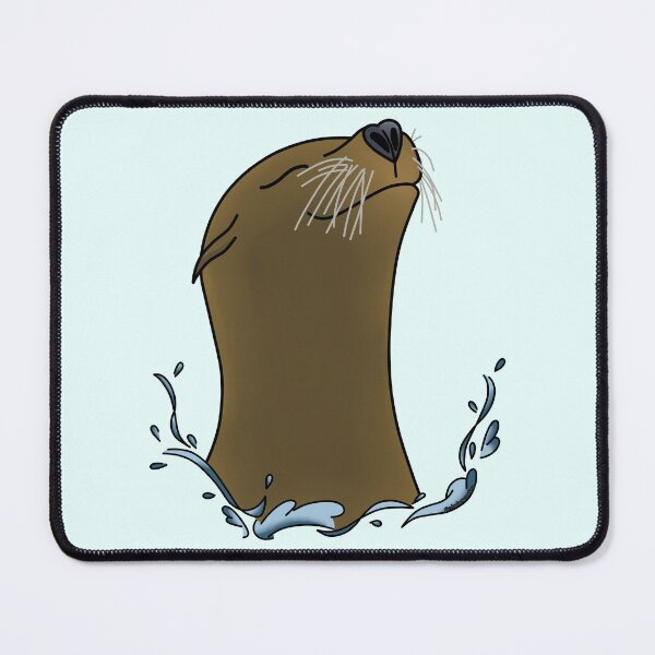 Item preview, Happy sea lion designed and sold by rainbowcho.