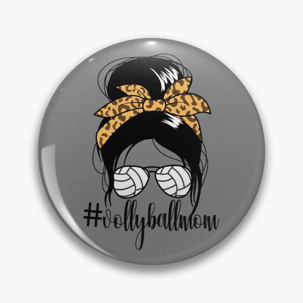 Item preview, #VolleyBallMom Messy Bun Mom Women's Volleyball Mom Gear designed and sold by DynamicDesign.