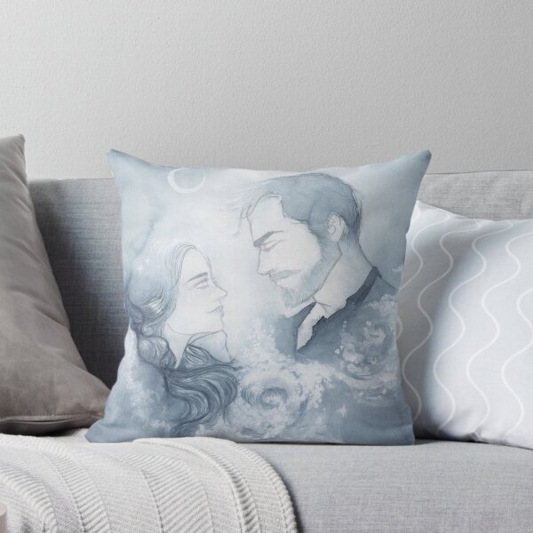 Item preview, Sea-Crossed Lovers Fairytale Illustration designed and sold by Helena Satterthwaite.