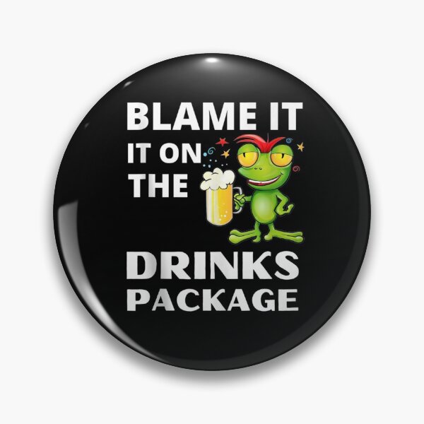 Item preview, Blame it on the drinks package cruise holiday clothing designed and sold by johnsimonart.