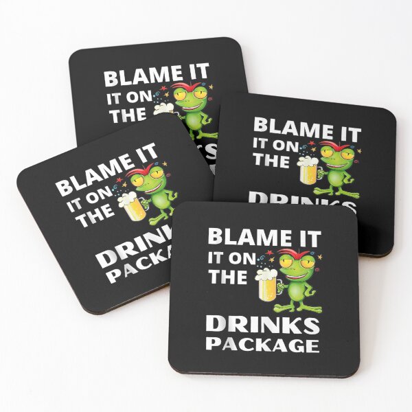 Item preview, Blame it on the drinks package cruise holiday clothing designed and sold by johnsimonart.
