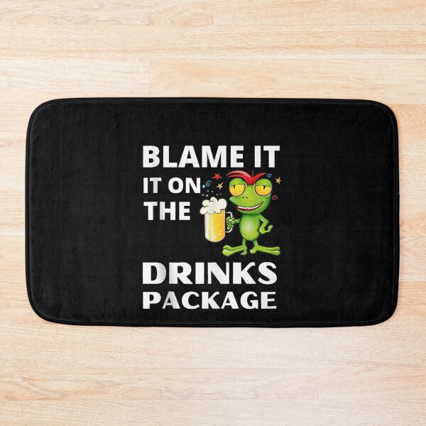 Item preview, Blame it on the drinks package cruise holiday clothing designed and sold by johnsimonart.