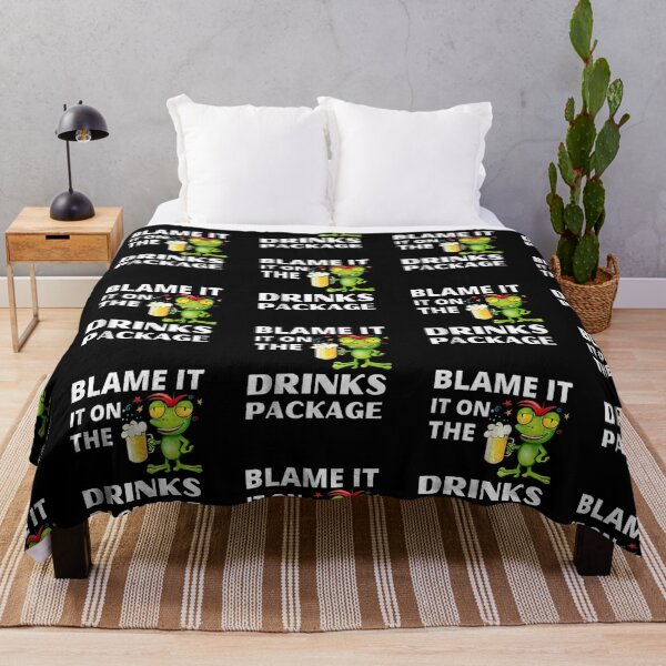 Item preview, Blame it on the drinks package cruise holiday clothing designed and sold by johnsimonart.