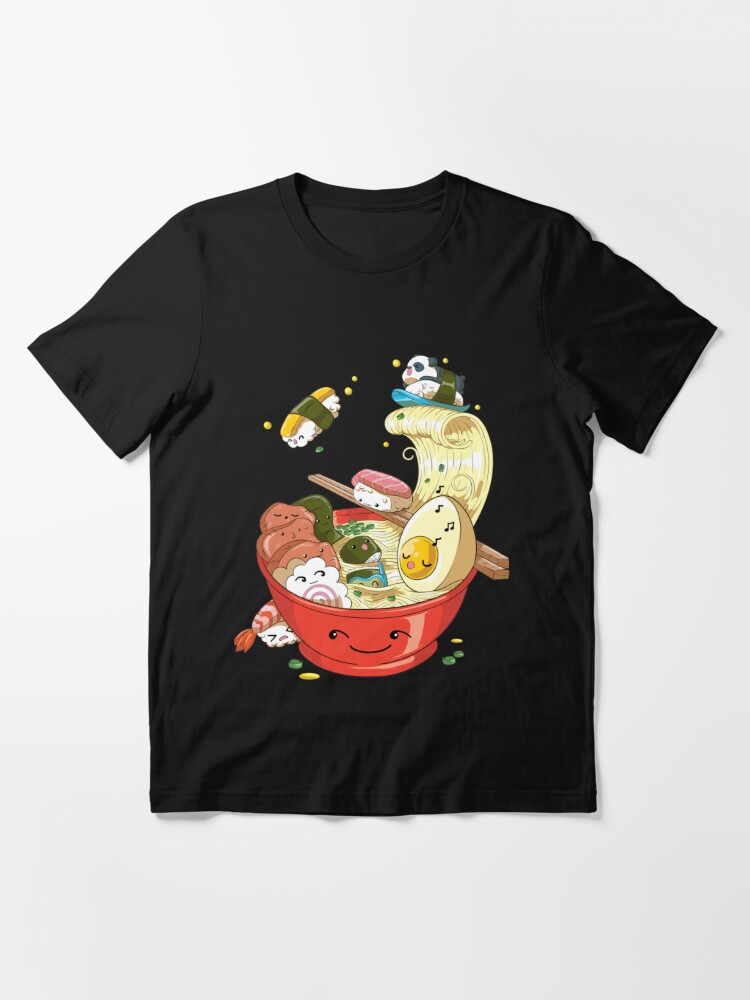 Discover Camiseta Ramen Con Sushi para Hombre Mujer