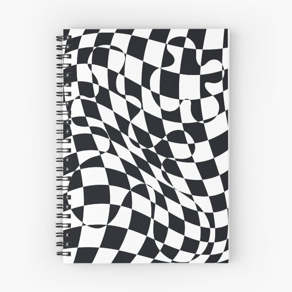 Item preview, Abstract Warped Checker Black and White  designed and sold by JodiFeddon.
