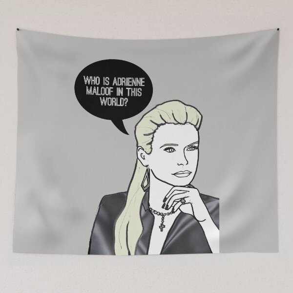 Item preview, Who is Adrienne Maloof in this world? designed and sold by Katsillustration.