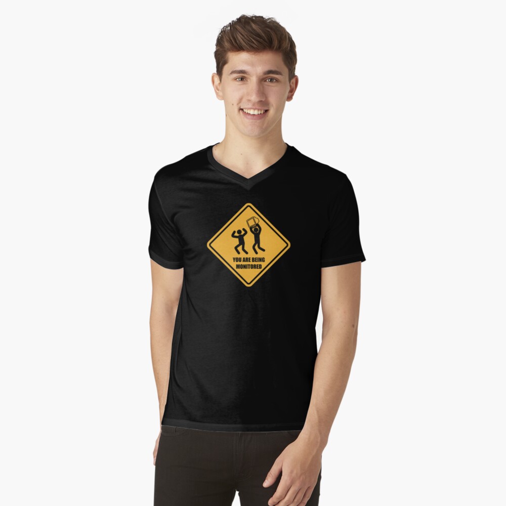 Artikel-Vorschau von T-Shirt mit V-Ausschnitt, designt und verkauft von TheShirtYurt.