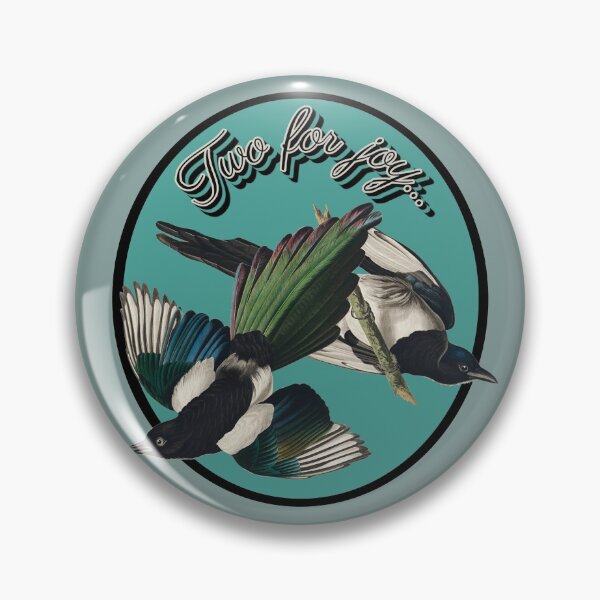 Item preview, Two For Joy Magpies, Beautiful Illustration Of Two Magpies designed and sold by TrulyEpoque.