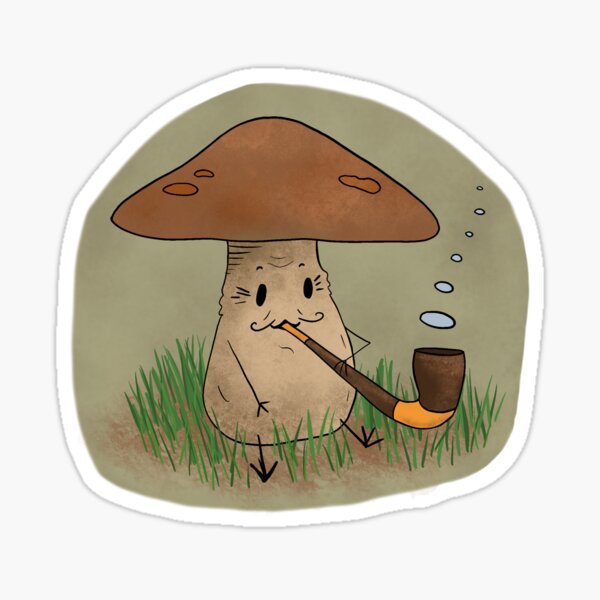 Papi mushroom blowjob Sticker