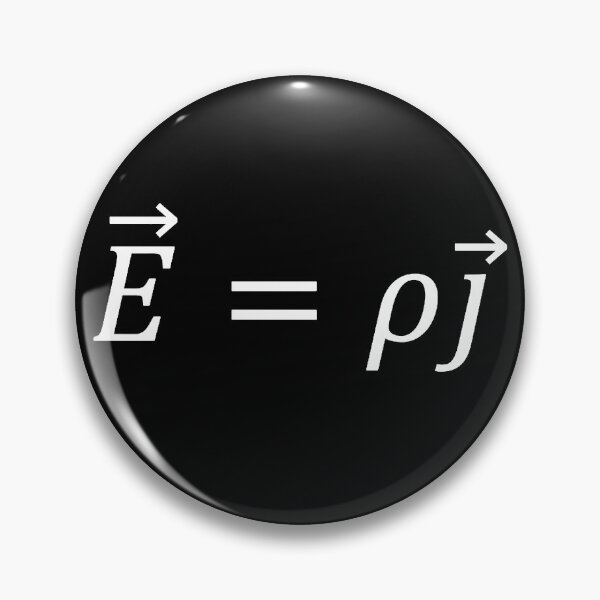 Item preview, local Ohm's law of electromagnetism, physics and science designed and sold by NoetherSym.