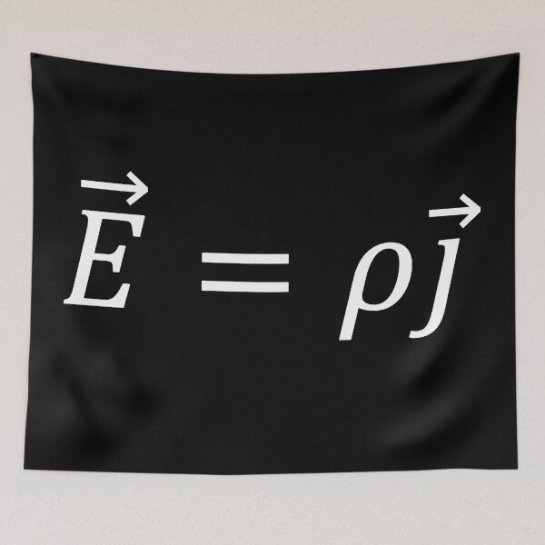 Item preview, local Ohm's law of electromagnetism, physics and science designed and sold by NoetherSym.
