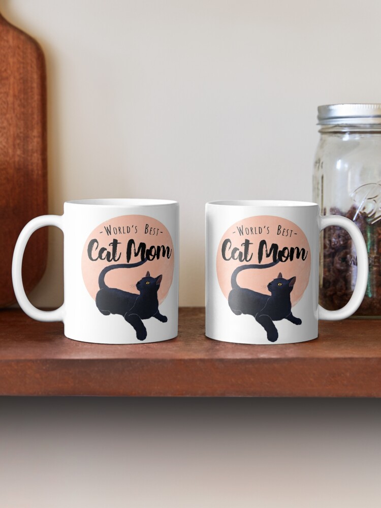 Alternate view of World's Best Cat Mom Coffee Mug