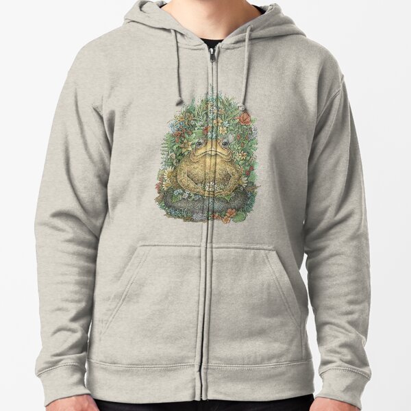 Her Majesty Toad Zipped Hoodie
