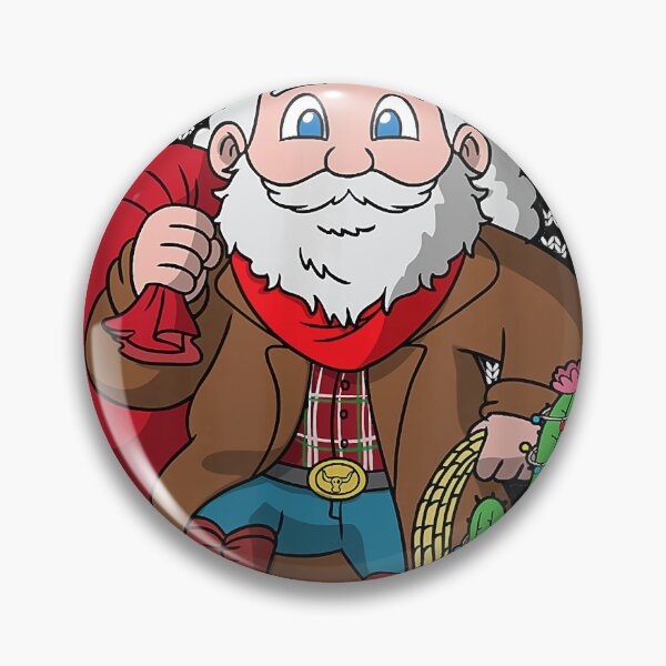 Item preview, Western Cowboys Santa Claus Ugly Christmas Sweater Pattern designed and sold by WilletteDeluca.