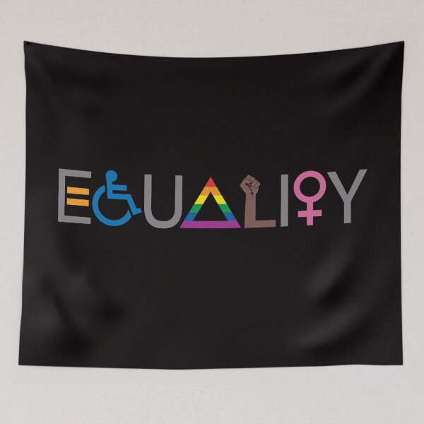 Item preview, Equality (V2 For Dark Fabric) designed and sold by BendeBear.