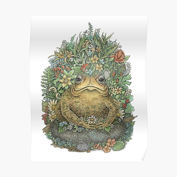 Her Majesty Toad Poster