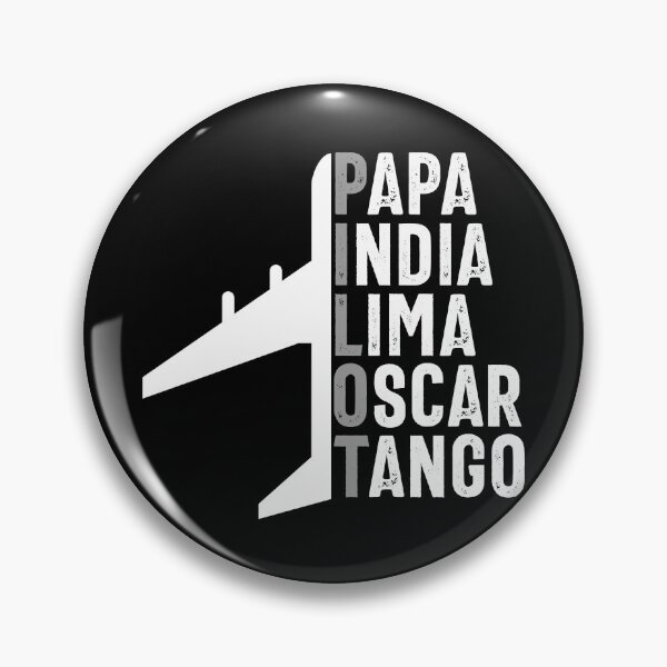 Item preview, Pilot Phonetic Alphabet Papa India Lima Oscar Tango Pilot Gear designed and sold by DynamicDesign.