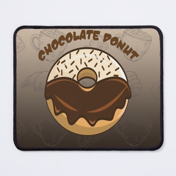 Item preview, Chocolate donut for world chocolate day designed and sold by Donutlovers.