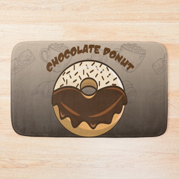 Item preview, Chocolate donut for world chocolate day designed and sold by Donutlovers.