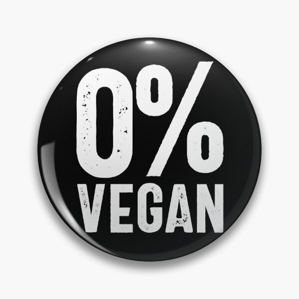 Item preview, 0% Vegan Funny Carnivore Meat Lover Gift Not A Vegan Gear designed and sold by DynamicDesign.