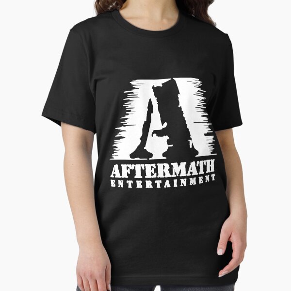 [AFTERMATH] AFTERMATH small logo t-shirt /追跡付 Vintage Aftermath Entertainment T-Shirt Rap Hip Hop Dr Dre