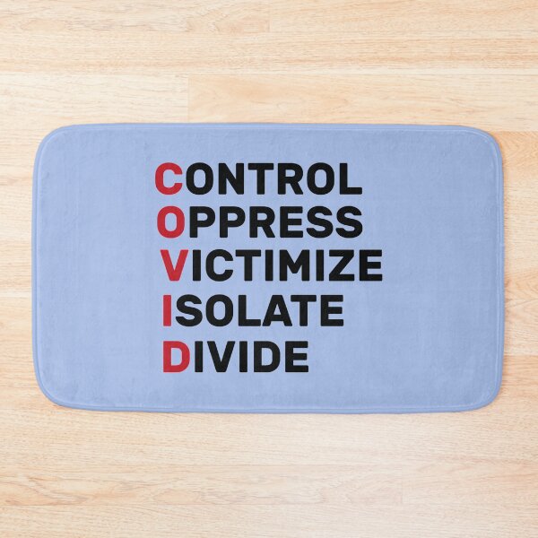 Item preview, Control Oppress Victimize Isolate Divide   designed and sold by ribbenhandmade.