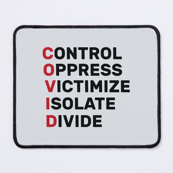 Item preview, Control Oppress Victimize Isolate Divide   designed and sold by ribbenhandmade.