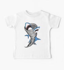 Shark Tornado Baby Tee