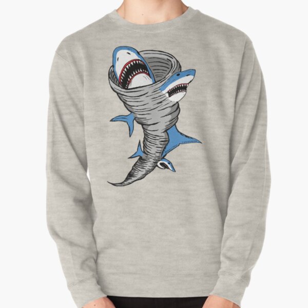 Shark Tornado Pullover Sweatshirt