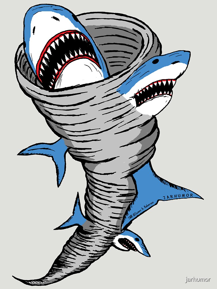 Shark Tornado by jarhumor