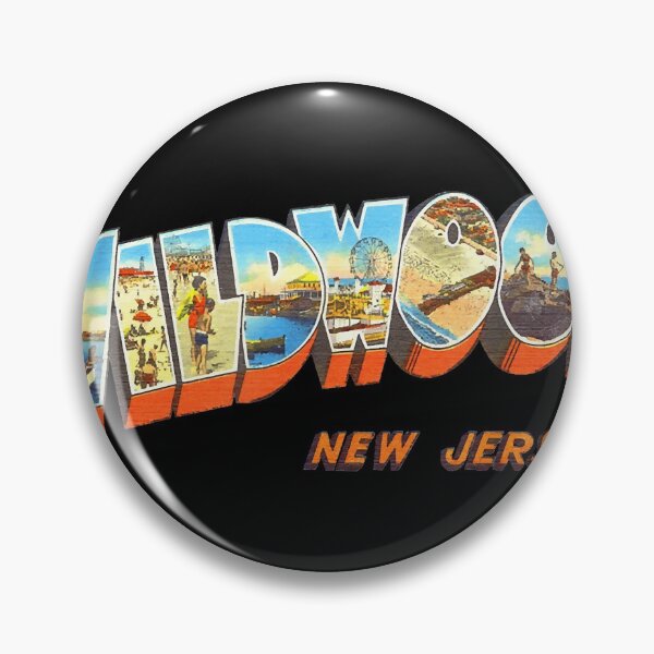 Item preview, Wildwood New Jersey NJ Vintage Retro Souvenir designed and sold by WilletteDeluca.
