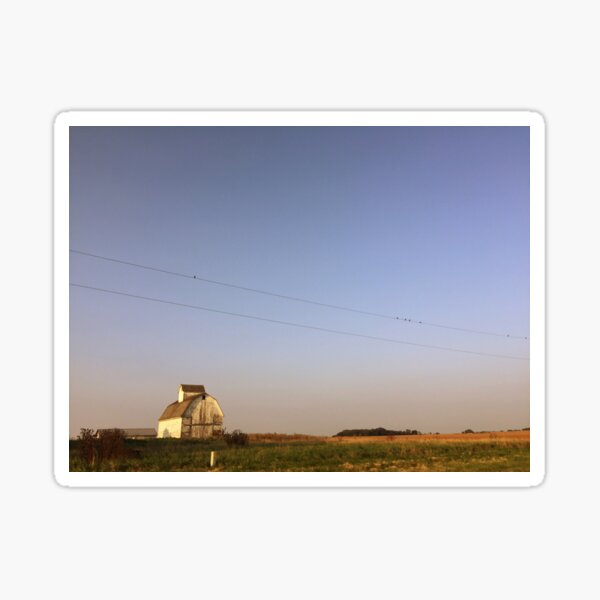 wisconsin farmland Sticker