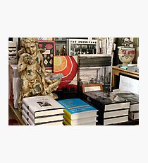 Still Life Books Photographic Print
