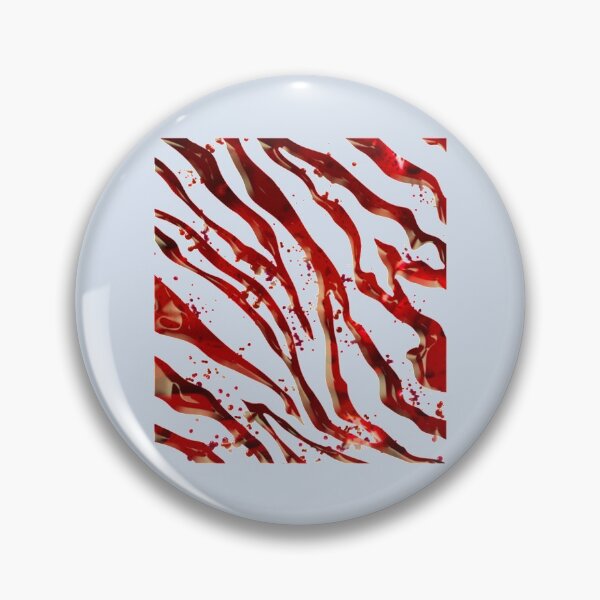 Item preview, blood zebra pattern halloween    designed and sold by ribbenhandmade.