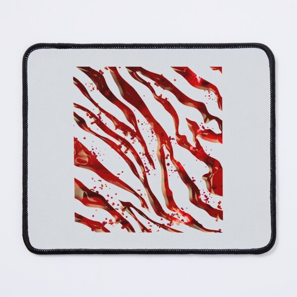 Item preview, blood zebra pattern halloween designed and sold by ribbenhandmade.