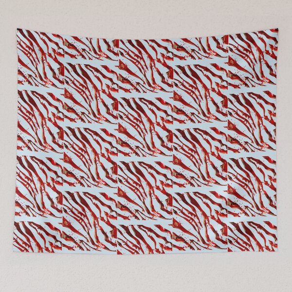 Item preview, blood zebra pattern halloween    designed and sold by ribbenhandmade.