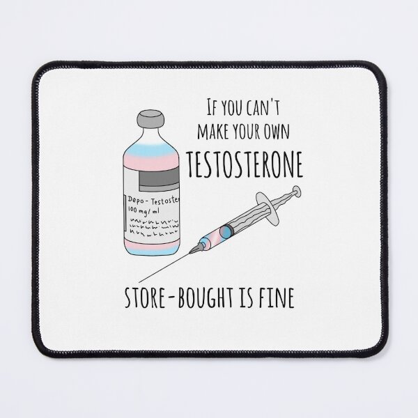 Item preview, Store-Bought Testosterone designed and sold by random-mica-art.