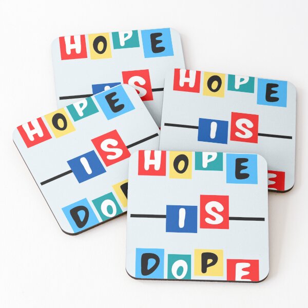 Item preview, Hope Is Dope   designed and sold by ribbenhandmade.