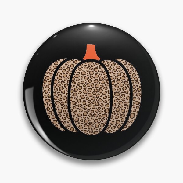 Item preview, Leopard Pumpkin Print Animal Fall Autumn Halloween designed and sold by GravitiTees.