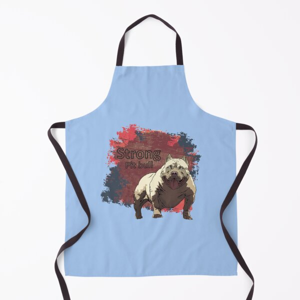 Item preview, beautiful background strong pit bull designed and sold by ribbenhandmade.