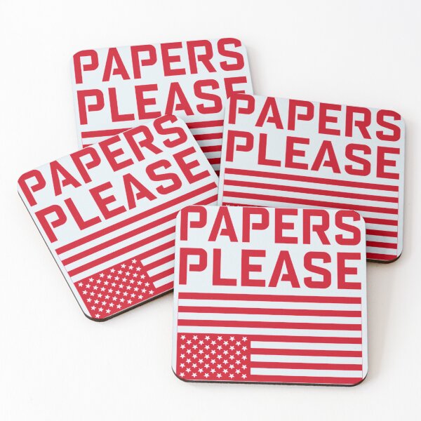 Item preview, Show Me  Your Papers Please   designed and sold by ribbenhandmade.