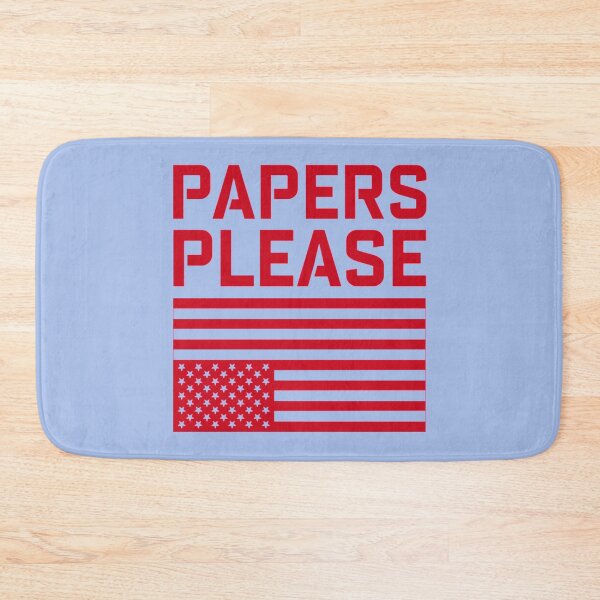 Item preview, Show Me  Your Papers Please   designed and sold by ribbenhandmade.